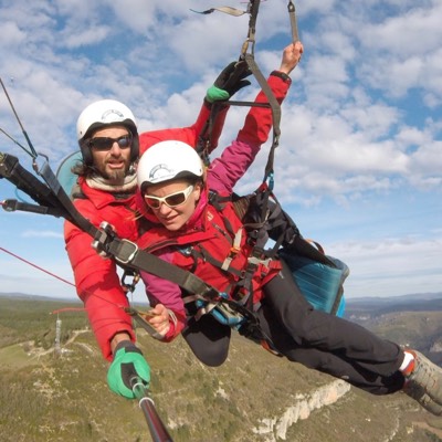 biplace  parapente horizon